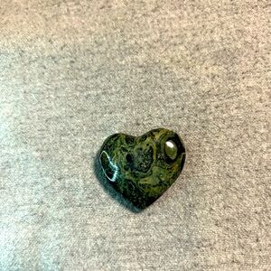 Kambaba Jasper Heart Stone